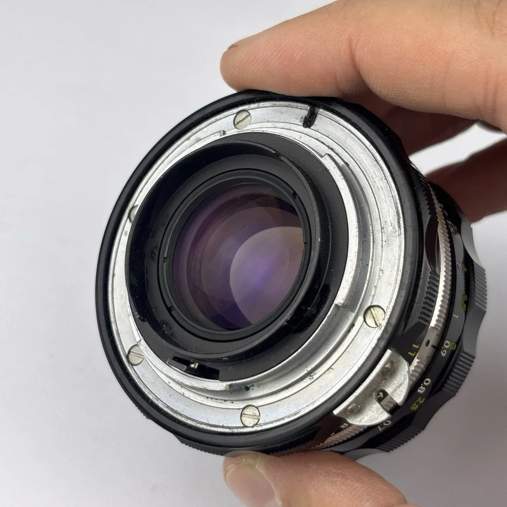 Nikon‎ Nippon Kogaku NIKKOR-H Auto 50mm f/2 Lens Nikon F Mount W/ Extension Tube